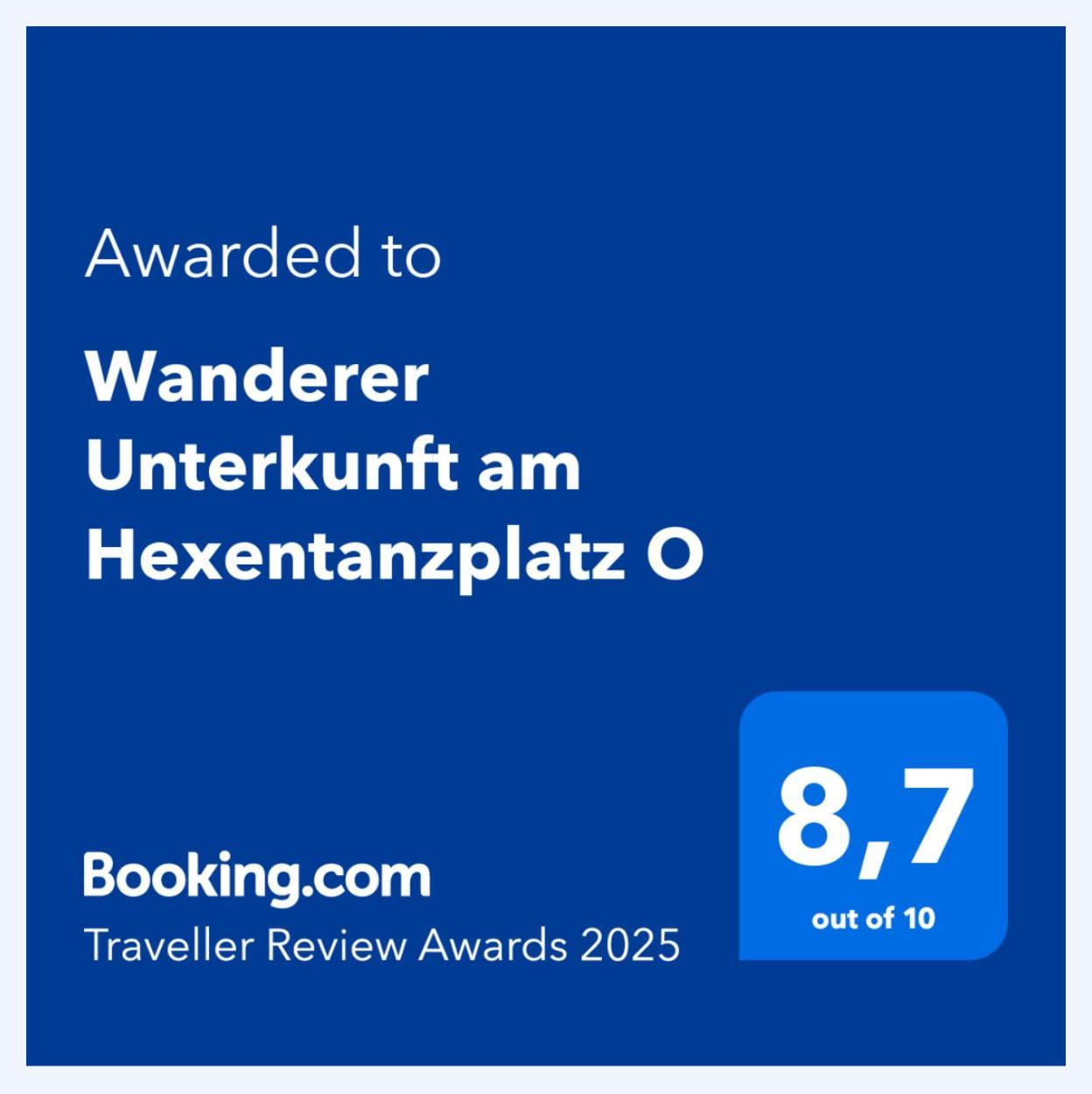Wanderer Unterkunft Am Hexentanzplatz O Тале Екстер'єр фото
